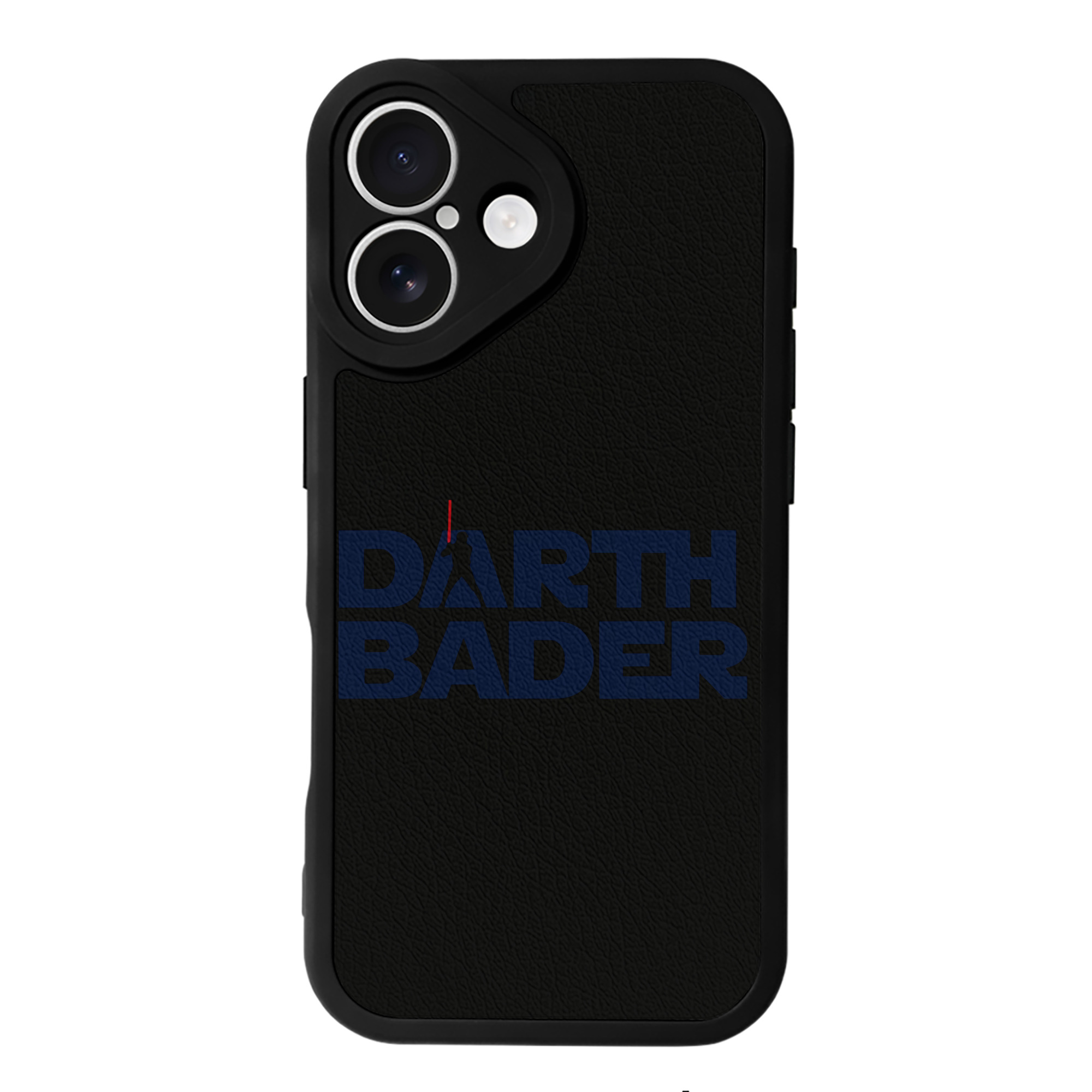 New York Yankees Harrison Bader Darth Bader IPhone 16 Silicone Leather Case – UV Print, Lambskin Texture – Perfect Fit, Wireless Charging Compatible, Scratch Resistant, Precise Cutouts – Stylish Protection For IPhone 16